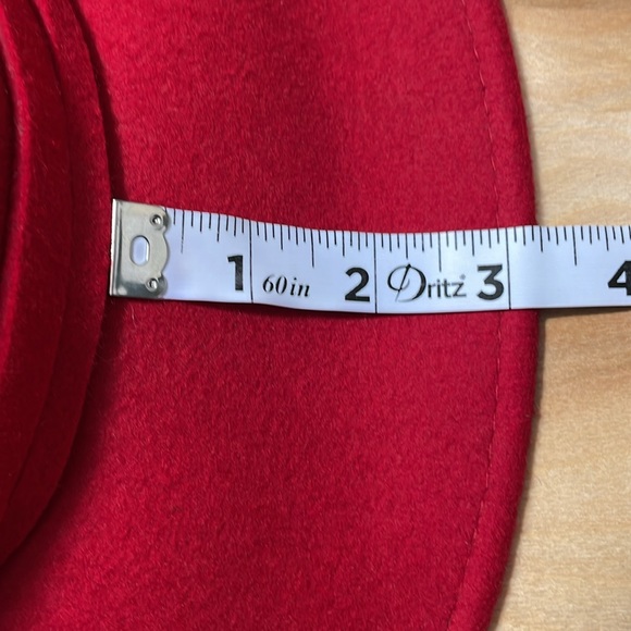 Something Special LA Wool Felt Hat - Red - Picture 12 of 14